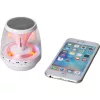 Boxa portabila Bluetooth® Rave Light Up, 3W, LED-uri ambientale, alba