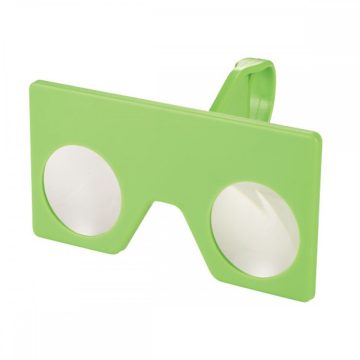 Mini ochelari VR (realitate virtuala), pliabili, verzi