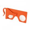 Mini ochelari VR (realitate virtuala), pliabili, portocalii