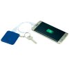 Mini baterie externa 1800 mA, pocket size, prindere tip breloc, albastra