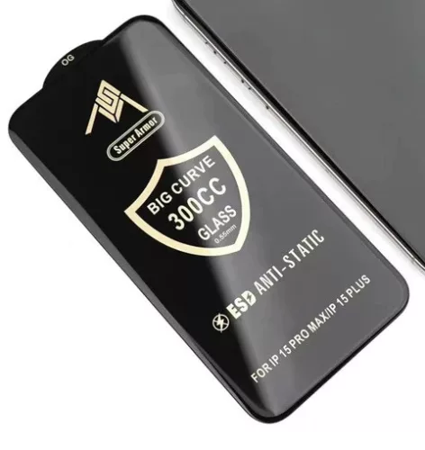 Folie de sticla Samsung Galaxy A13 4G, Big Curve 300CC, 0.55 mm, margini curbate, negre