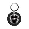 Breloc din MDF (lemn) cu logo auto, inel de sustinere metalic, model 5