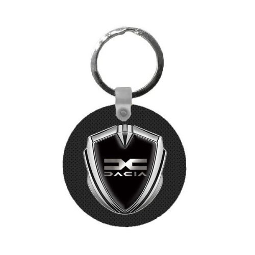 Breloc din MDF (lemn) cu logo auto, inel de sustinere metalic, model 5