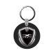 Breloc din MDF (lemn) cu logo auto, inel de sustinere metalic, model 5