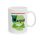 Cana ceramica personalizata, mesaj "Carpati", 330 ml, alba