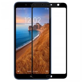   Folie de sticla Xiaomi Redmi 7A / Redmi 6 / Redmi 6A, Full Glue 111D, margini negre