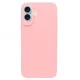 Husa protectie Apple iPhone 17, Matt TPU My Choice, silicon moale, roz pal