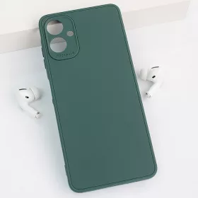   Husa Samsung Galaxy A06, Matt TPU My Choice, silicon moale, verde