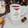 Cana ceramica personalizata, mesaj "Snagov", 330 ml, alba