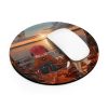 Mousepad Lucas Roblox si pisica, rotund, diametru 20 cm