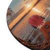 Mousepad Lucas Roblox si pisica, rotund, diametru 20 cm