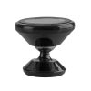Suport casa/auto magnetic, metalic, rotire 360 grade, 2 placute metalice incluse, negru