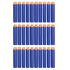 Set 30 gloante din burete pentru pistoale jucarie tip Nerf, cu ventuza