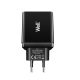 Incarcator casa Well,  1 x USB-A QC3.0, 18W/3A, bulk, negru