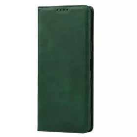   Husa Samsung Galaxy A15, Elegant Book Case, inchidere magnetica, verde
