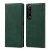 Husa Samsung Galaxy A15, Elegant Book Case, inchidere magnetica, verde