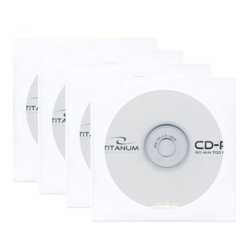 Set 5 bucati CD-R TITANUM 700 MB, 80 minute