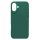 Husa protectie Apple iPhone 16 Plus, Matt TPU My Choice, silicon moale, verde
