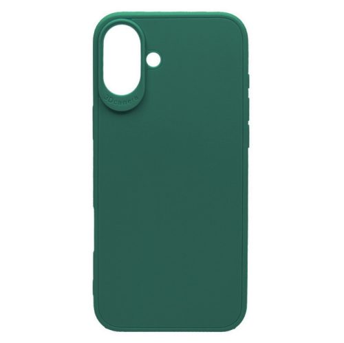 Husa protectie Apple iPhone 16 Plus, Matt TPU My Choice, silicon moale, verde