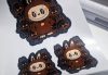 Stickere cu personaje La Bubu, material Vinyl / PP autoadeziva Glossy, 3 bucati