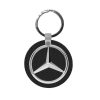 Breloc din MDF (lemn) cu logo auto, inel de sustinere metalic, model 10