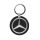 Breloc din MDF (lemn) cu logo auto, inel de sustinere metalic, model 10
