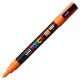 Marker UNI Posca portocaliu PC-3M, varf rotund, 0.9-1.3mm