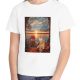 Tricou personalizat alb, copii/adulti, design Lucas Roblox si pisica, modal, diverse marimi