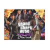 Puzzle 80 piese, 20 x 15 cm, personaje GTA, model 2