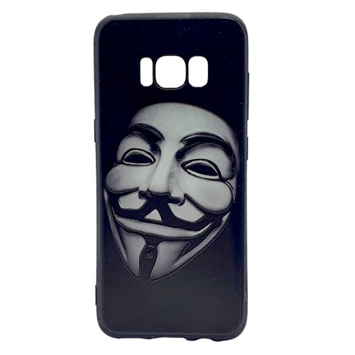 Husa Samsung Galaxy S8, TPU flexibil printat, model Anonymous