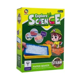 Joc educational pentru copii, Cum se fabrica hartia?