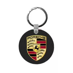   Breloc din MDF (lemn) cu logo auto, inel de sustinere metalic, model 8