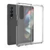 Husa de protectie pentru Samsung Galaxy Z Fold 3 , policarbonat transparent cu margini flexibile din TPU