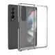 Husa de protectie pentru Samsung Galaxy Z Fold 3 , policarbonat transparent cu margini flexibile din TPU