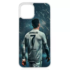   Husa iPhone 14 Pro, TPU flexibil, margini transparente, Ronaldo5