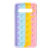 Husa antistres Pop It! pentru Apple iPhone 12 Pro, multicolora, model 1