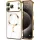 Husa Apple iPhone 17 Pro, Magsafe Electroplating TPU, protectie camera, margini aurii