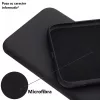 Husa Samsung Galaxy S25 FE Luxury Silicone, catifea in interior, protectie camere, negru