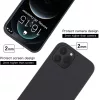 Husa Samsung Galaxy S25 FE Luxury Silicone, catifea in interior, protectie camere, negru
