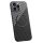 Husa Apple iPhone 13 Pro Max, iPefet Carbon, textura kevlar, Magsafe, negru/gri