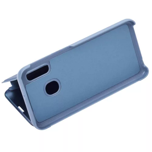 Husa Huawei Mate 20 Mirror Clear View, albastra