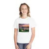 Tricou personalizat alb, copii/adulti, design Lucas Roblox si catelul, modal, diverse marimi
