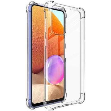   Husa Samsung Galaxy A73 5G TPU transparent, intarituri in colturi, grosime 1,5 mm