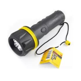   Lanterna Kodak Robust 36, LED, 700 mW, 36 lm, 25 m, IP64, maner cauciucat, negru/galben