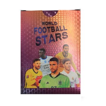   Set 55 Cartonase Fotbal, World Football Stars, Purple Edition