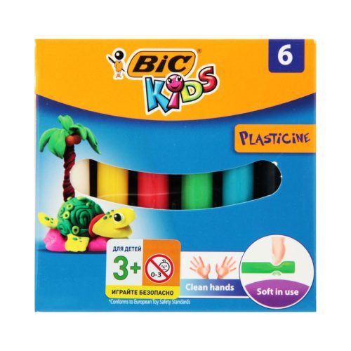 Plastilina 6 culori - BIC Kids