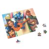 Puzzle 80 piese, 20 x 15 cm, personaje Lilo and Stitch, model 4