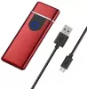 Bricheta electrica USB, indicator capacitate, alimentare MicroUSB, rosie