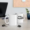 Cana ceramica personalizata, mesaj "Suveran", 330 ml, alba
