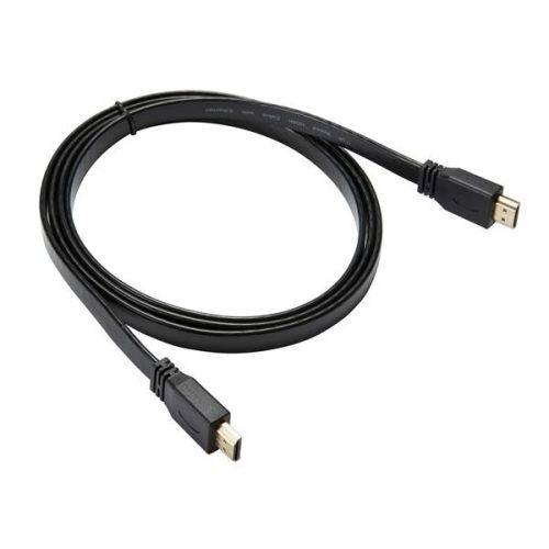 Cablu HDMI to HDMI, cablu plat 1,8 metri, negru
